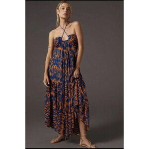 Anthro Verb by Pallavi Singhee Cut-Out Maxi Dress -NWT